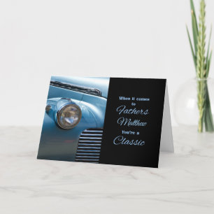 Brother in Law Classic Car Father's Day Card