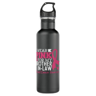 Brother In Law Family Matching Breast Cancer 710 Ml Water Bottle
