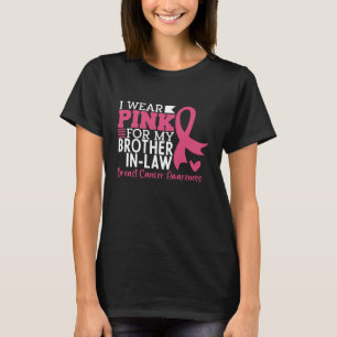Brother In Law Family Matching Breast Cancer T-Shirt