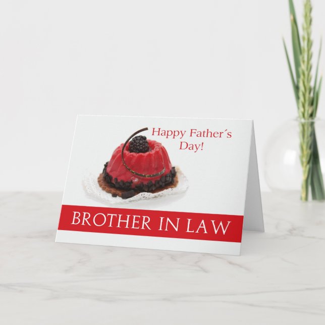 Brother in Law   Happy Father's Day Card (Front)