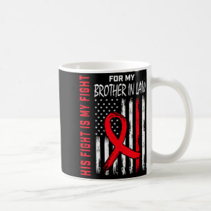 Brother In Law Heart Disease Awareness Month Produ Coffee Mug