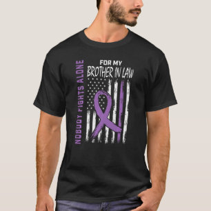 Brother In Law Lupus Awareness Flag Products Cloth T-Shirt