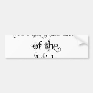 Brother In-Law of the Bride Bumper Sticker