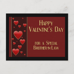 Brother-in-Law Valentine Postcard
