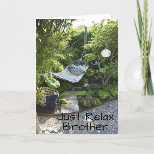 BROTHER IS WISHED "HAPPY 50th BIRTHDAY" CARD