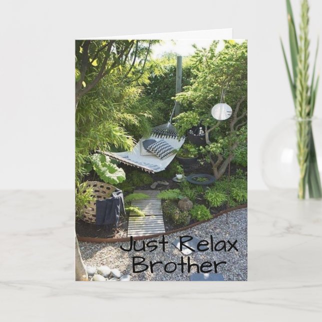 BROTHER IS WISHED "HAPPY 60th BIRTHDAY" CARD (Front)