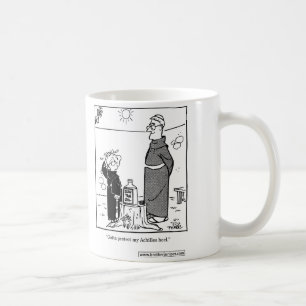 Brother Juniper - Gotta protect my Achilles heel Coffee Mug