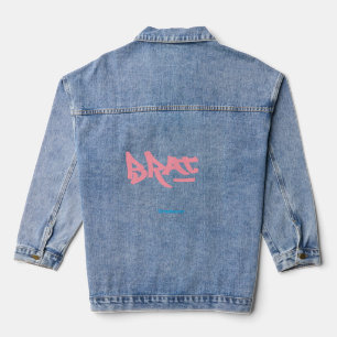 Brother logo denim jacket