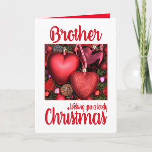 Brother Lovely Christmas card