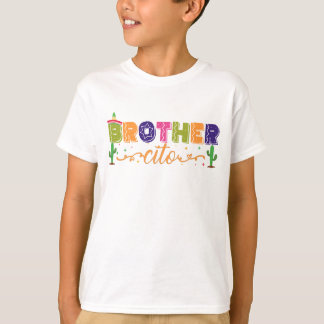 Brother Matching 1st birthday Fiesta Party  T-Shirt