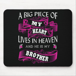 Brother Memorial Day My Guardian Angel A Big Piece Mouse Mat