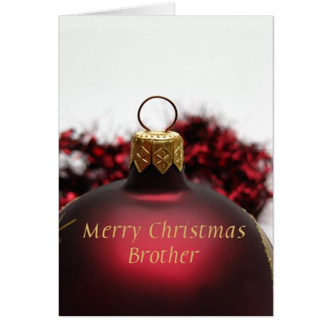 Brother Merry Christmas card (Front)