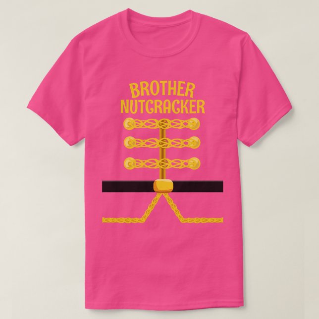 BROTHER Nutcracker Matching Family PJ Christmas T-Shirt (Design Front)