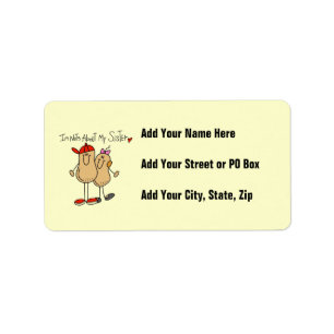 Brother-Nuts About My Sister Label