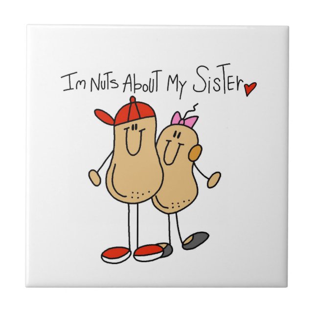 Brother-Nuts About My Sister Tile (Front)