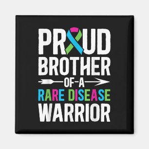 Brother Of A Rare Disease Warrior Rare Disease Awa Magnet