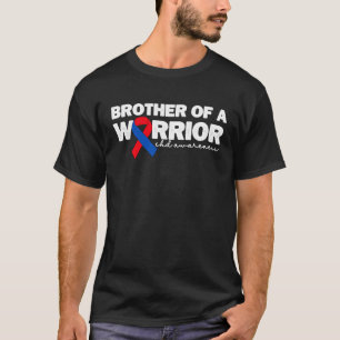 Brother Of A Warrior CHD Congenital Heart Defect A T-Shirt