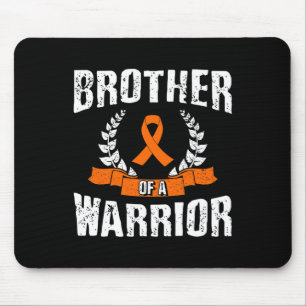 Brother Of A Warrior Leukaemia Awareness Mouse Mat