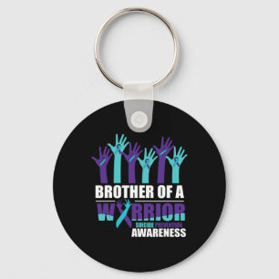 Brother Of A Warrior Suicide Awareness Mental Heal Key Ring