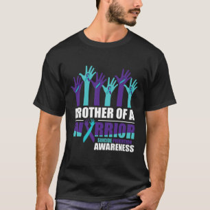 Brother Of A Warrior Suicide Awareness Mental Heal T-Shirt