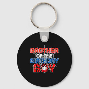 Brother Of Birthday Boy Sder Family Bday Party Boy Key Ring