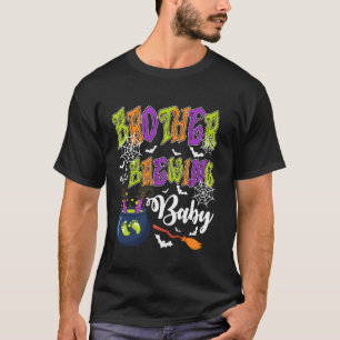 Brother of Brewing Baby Spooky Family Halloween Ba T-Shirt