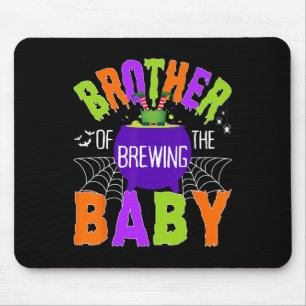 Brother Of Brewing By Halloween Men Women Kids Mouse Mat
