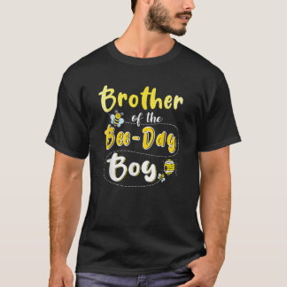 Brother of the Bee Day Boy Hive Party Matching Bir T-Shirt