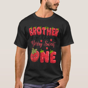 Brother Of The Berry Sweet One Strawberry First Bi T-Shirt