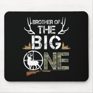 Brother Of The Big One Birthday Boy Deer Hunter Ca Mouse Mat