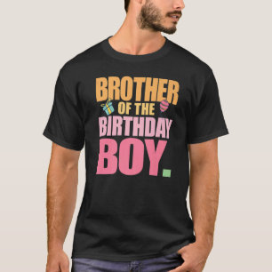 Brother of the Birthday Boy Birthday Party Matchin T-Shirt