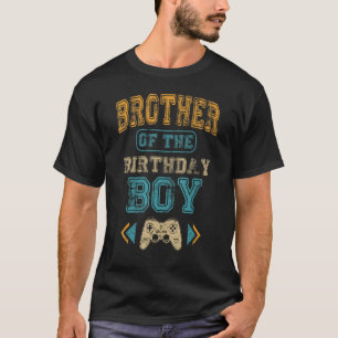 Brother of The Birthday Boy Gamepad B-Day Matching T-Shirt