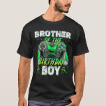 Brother of the Birthday Boy Gaming Party Family Ma T-Shirt<br><div class="desc">Brother of the Birthday Boy Gaming Party Family Matching</div>