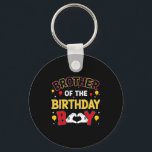 Brother Of The Birthday Boy Matching Family Birthd Key Ring<br><div class="desc">Brother Of The Birthday Boy Matching Family Birthday Party</div>