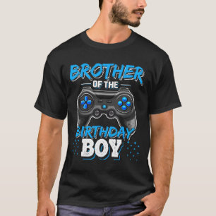 Brother Of The Birthday Boy Matching Video Game Bi T-Shirt