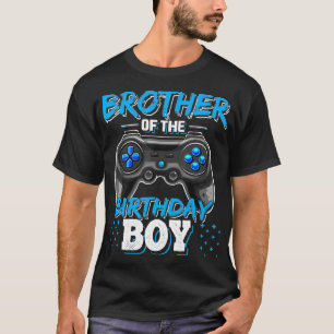 Brother of the Birthday Boy Matching Video Game Bi T-Shirt