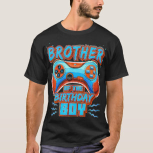 Brother of the Birthday Boy Matching Video Gamer P T-Shirt