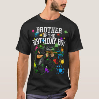 Brother Of The Birthday Boy Paintball Sport T-Shirt