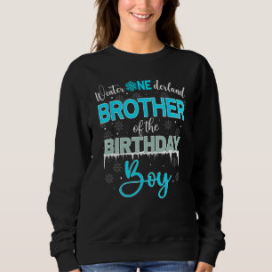 Brother Of The Birthday Boy Shirt Winter Onederlan