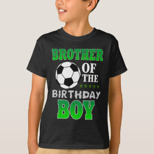 Brother Of The Birthday Boy Soccer Stars Outfit T-Shirt