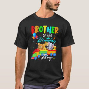 Brother Of The Birthday Boys Train Family Safari A T-Shirt