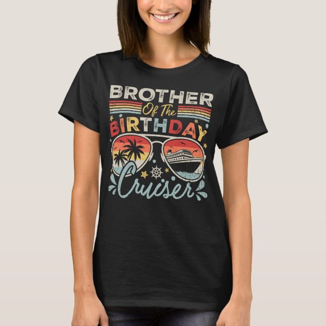 Brother of the Birthday Cruiser Vacation Women T-Shirt (Front)