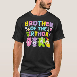 Brother Of The Birthday Girl Bear Family Matching T-Shirt