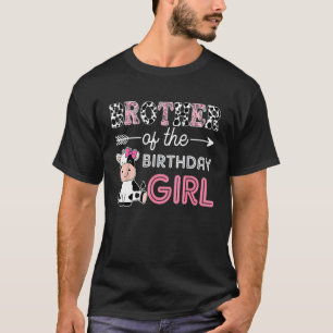 Brother of The Birthday Girl Farm Cow Matching Fam T-Shirt