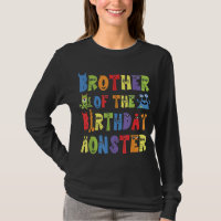 Brother Of The Birthday Monster Alien Kid B-day Pa