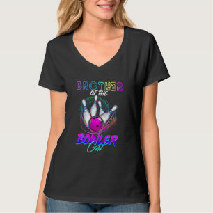Brother Of The Bowler Girl Matching Family Bowling T-Shirt