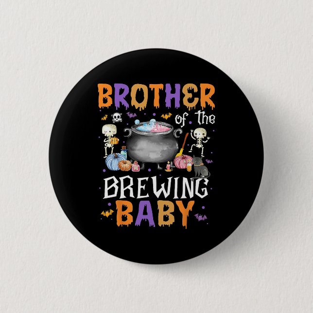 Brother Of The Brewing Ba  6 Cm Round Badge (Front)