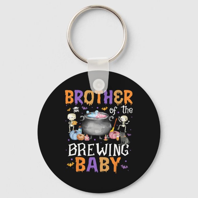 Brother Of The Brewing Ba  Key Ring (Front)
