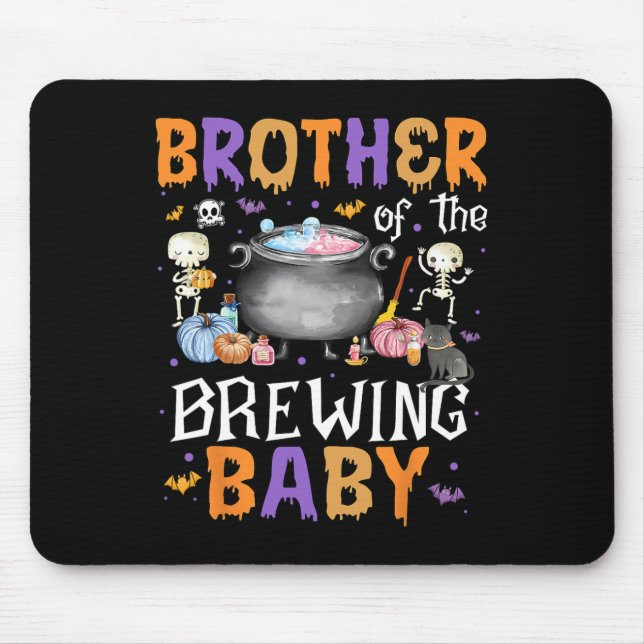 Brother Of The Brewing By Halloween Men Women Kid  Mouse Mat (Front)