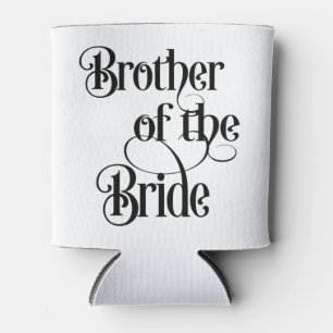 Brother of the Bride Can Cooler